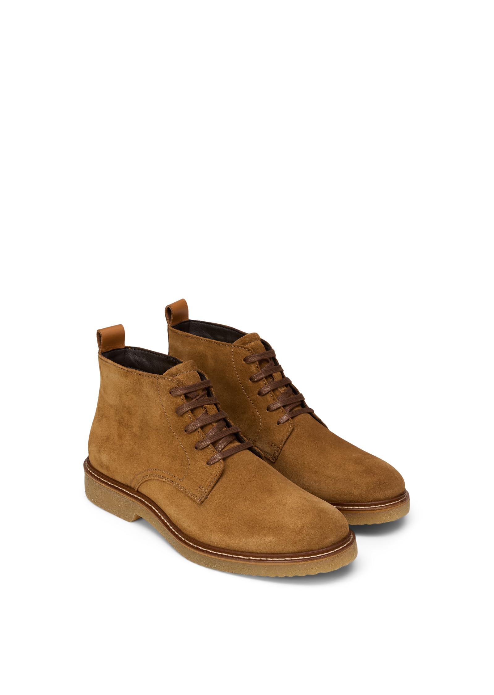 Marc O’ Polo Herren - Chelsea Boots Linus 4B in beige Rauleder