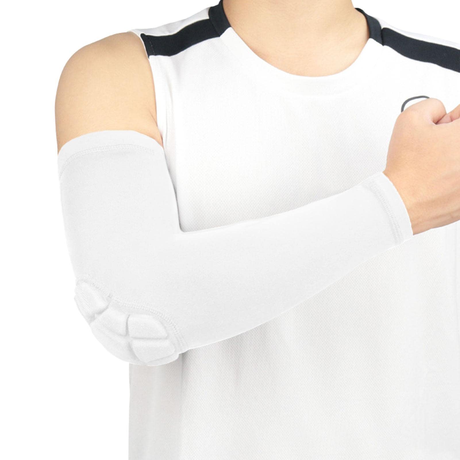 Elbow Pads, Elbow Protection, Breathable, Elbow Supports, Goalkeeper Scarter Sleeves, Handball Arm Pads for Volleyball Football