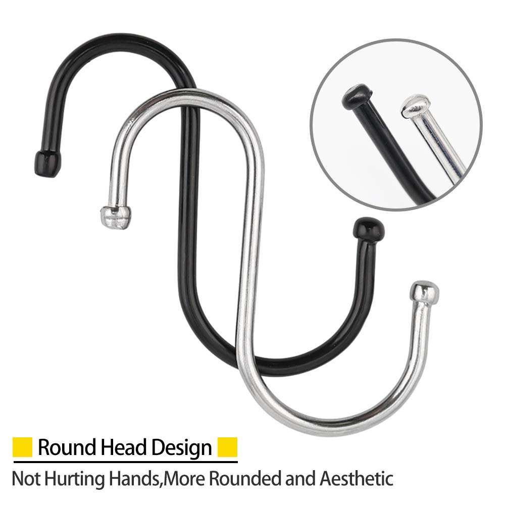 20 Pack 15cm S Vormige Haken S Haak Roestvrij Staal Metalen Hangers Ophanghaken Voor Keuken Werkplaats Badkamer Tuin
