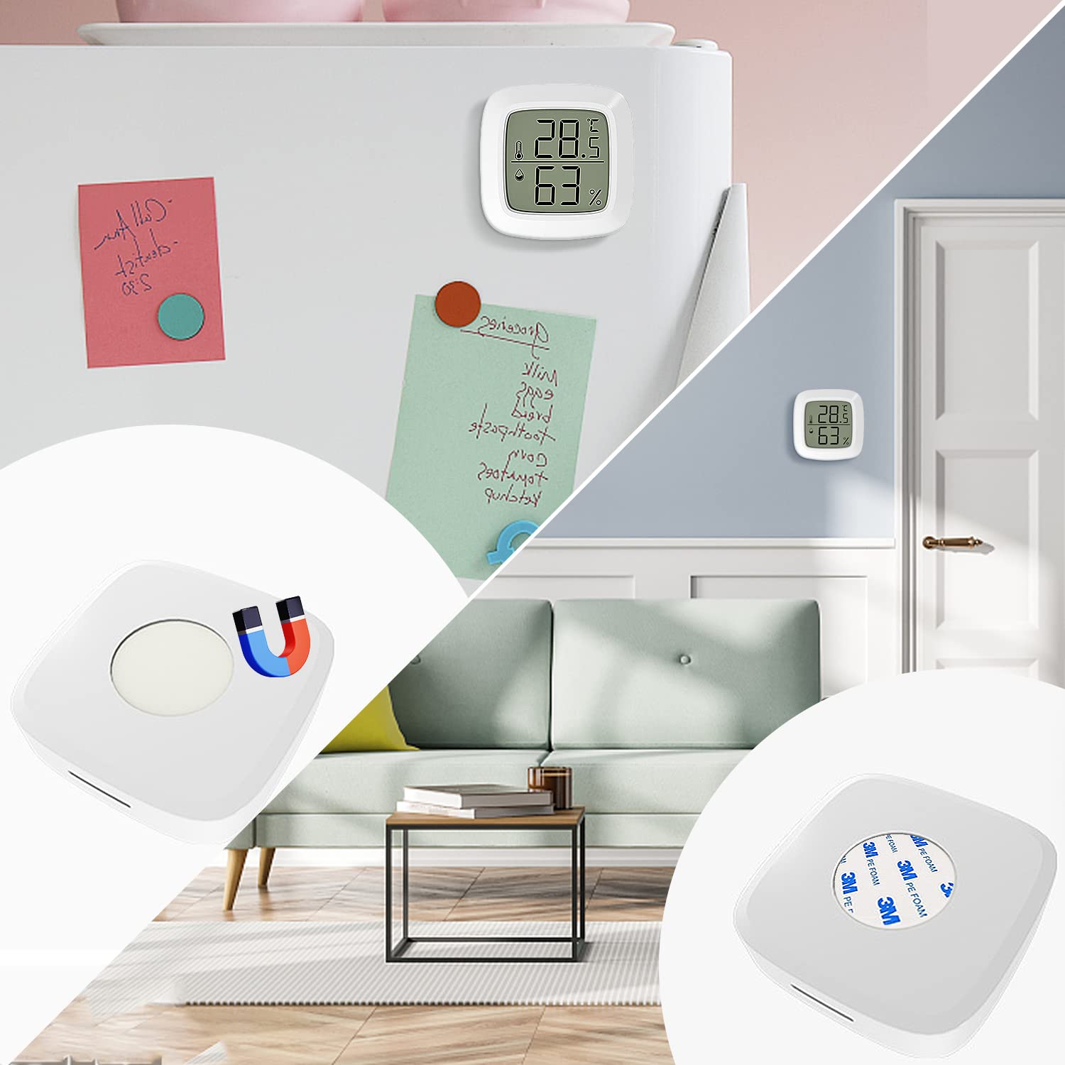 Amazon.co.jp: Pacify 爬虫類 温度計 湿度計 高精度 デジタル 温湿度計