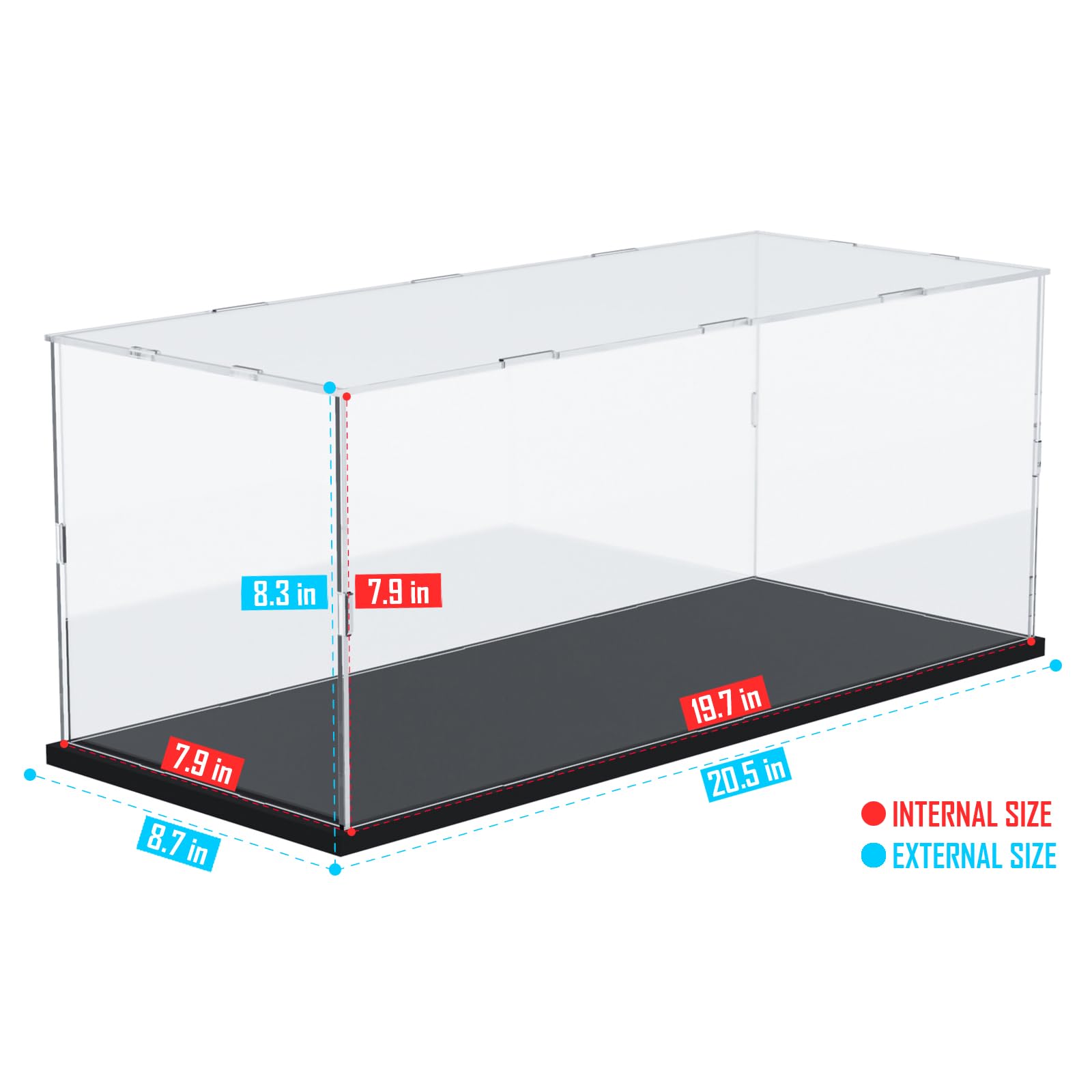 Amazon.com: Choowin Acrylic Display Case for Lego Car Dodge