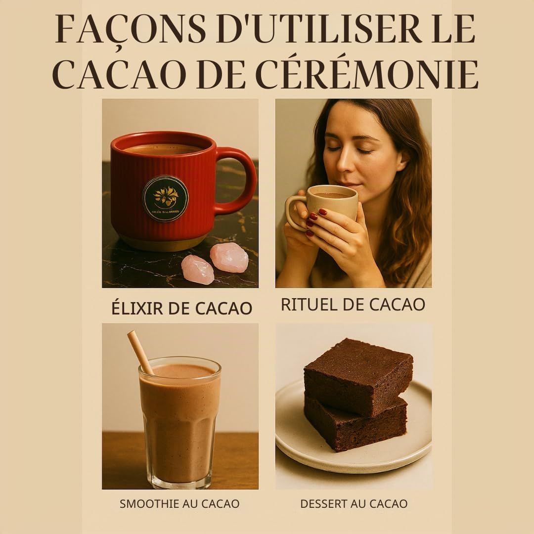 1 Kg Poudre de Cacao Vanille de Madagascar – Qualité Cérémoniale Exclusive – 100% Naturelle & Pure – Superaliment Bien-Être & Pâtisserie – Direct Producteur