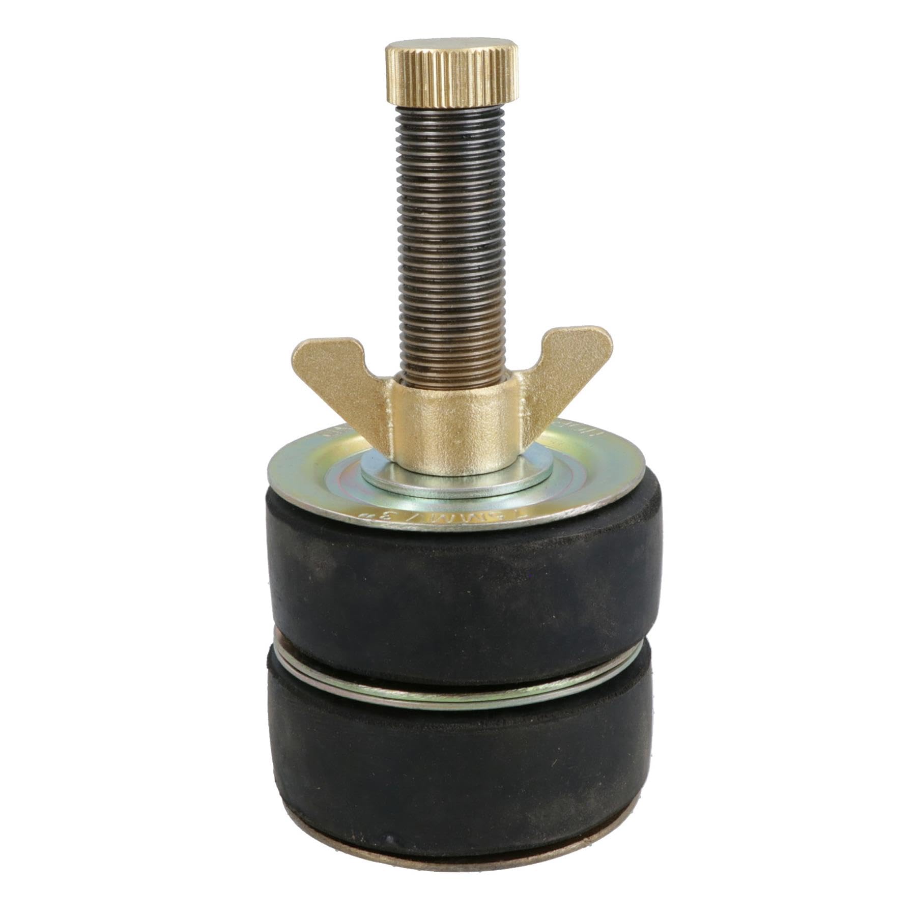 Ab Tools Black Double Steel Drain Test Pipe Bung Plug 3" (75Mm) Plumbing Tube Blanking Cap