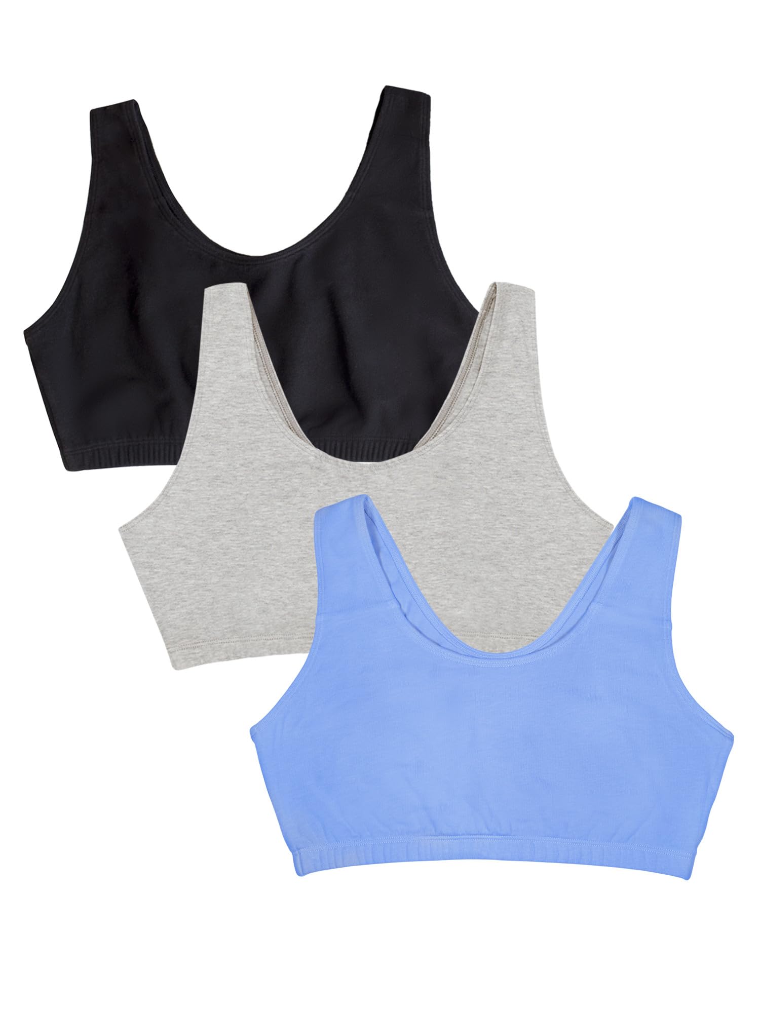 Fruit of The Loom Women's Multi-Pack Tank Top Style Sports Bra