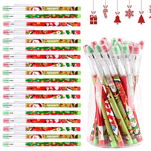 96 Lápices de Colores Navideños Multicolor No Afilar