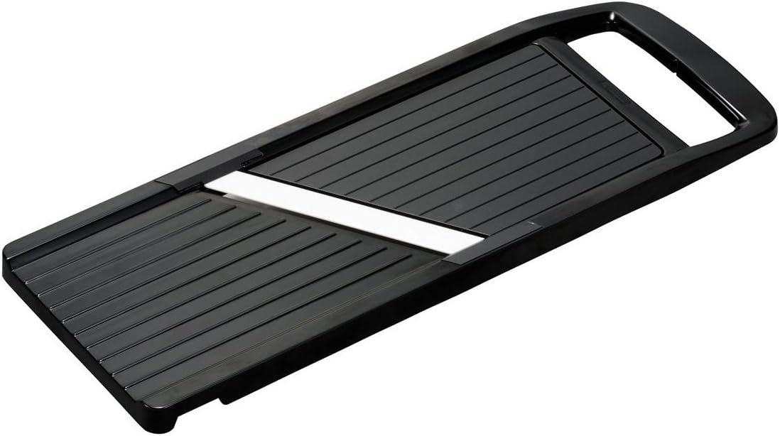 Kyocera Advanced Ceramic Wide Adjustable Slicer with Handguard, Black Kyocera Advanced Ceramic Wide Adjustable Slicer with Handguard, Black