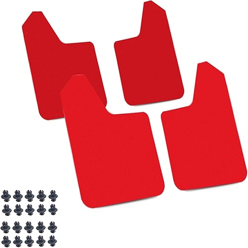 Miniatura 10 de Xotic Tech - 4 solapas de barro delanteras y traseras para salpicaduras guardabarros universales para automóvil SUV deportes