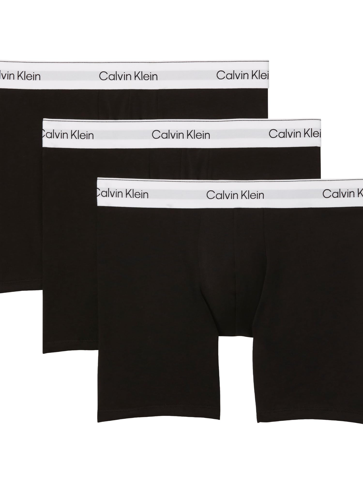 Photo 1 of Calvin Klein Men's 3-Pack Icon Cotton Stretch Boxer Briefs