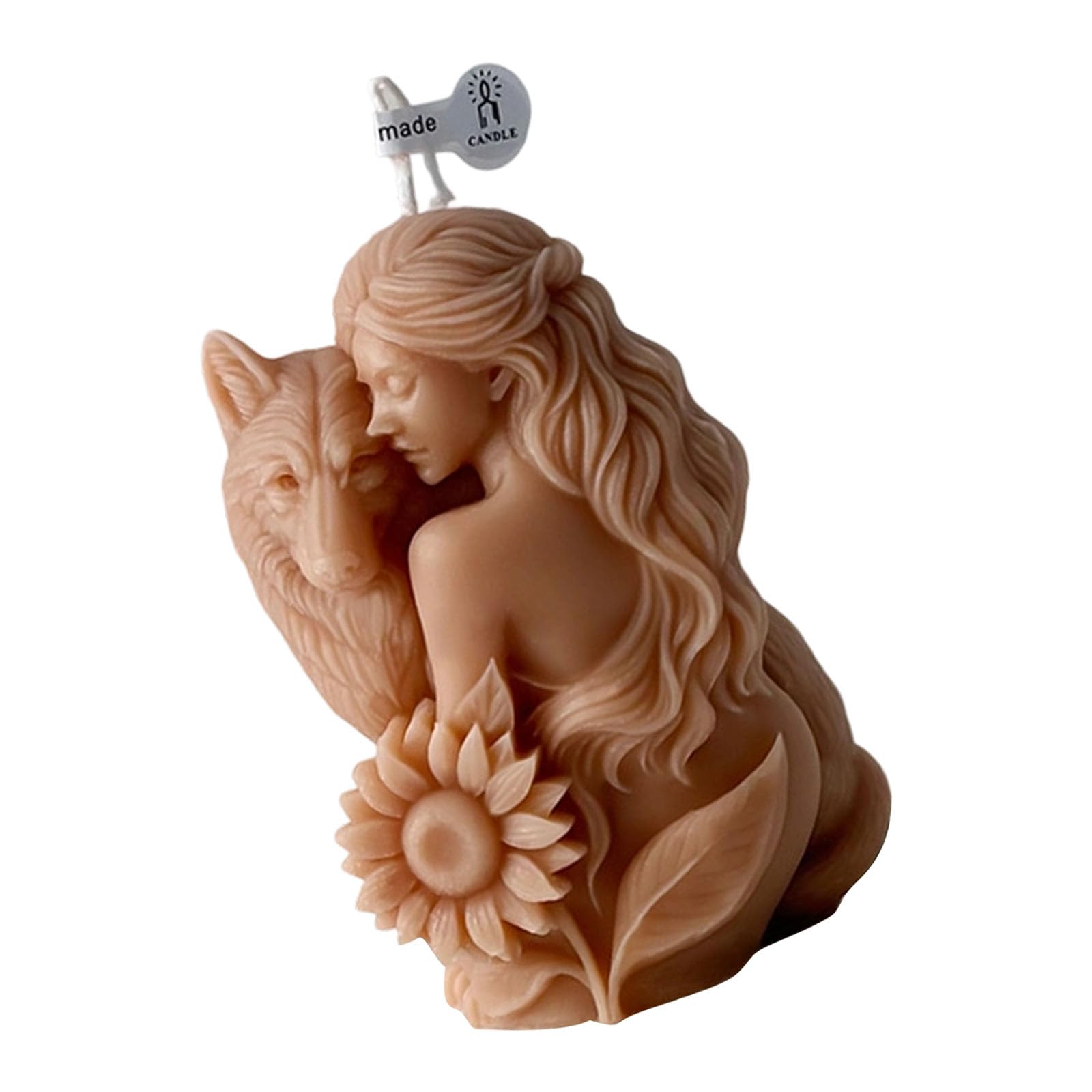 Wolf Girl Scented Soys Waxes Scented Decorative for Bedroom Home Decors Aromatherapys Candled Ornament Soys Waxes Decorative