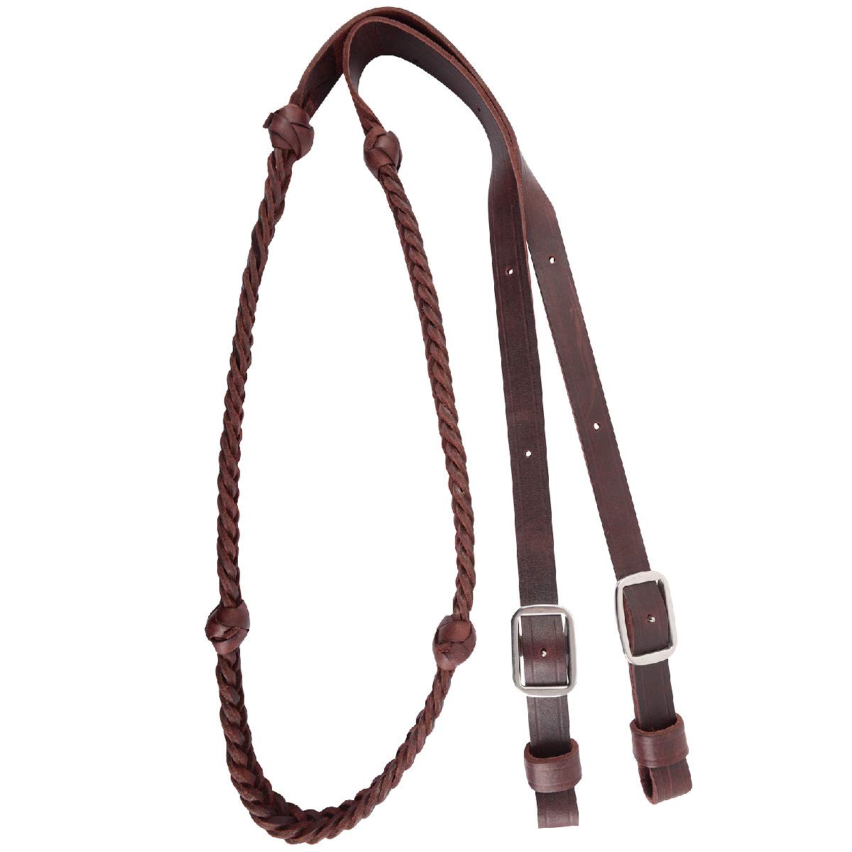 Martin SaddleryLatigo 5-Plait Knotted Barrel Rein