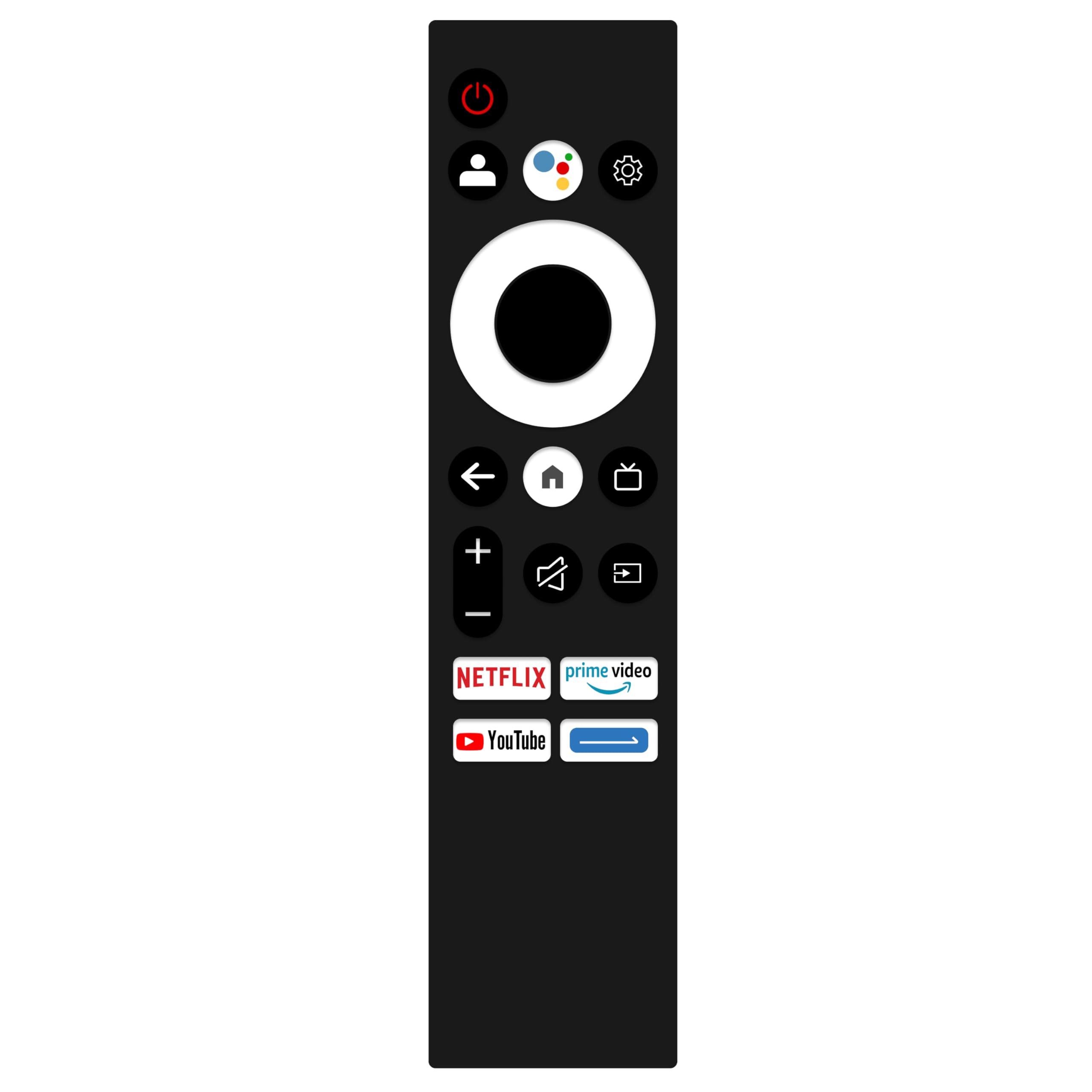 ZIEVA Compatible with Thomson Smart Tv Remote – with Voice - Hot Keys Netflix, Prime Video, YouTube and Play Media (Blue Arrow) Use for LCD LED OLED QLED UHD 4K Android TVs (Pairing Must) (B0D3L3WPWL) Amazon Price History, Amazon Price Tracker