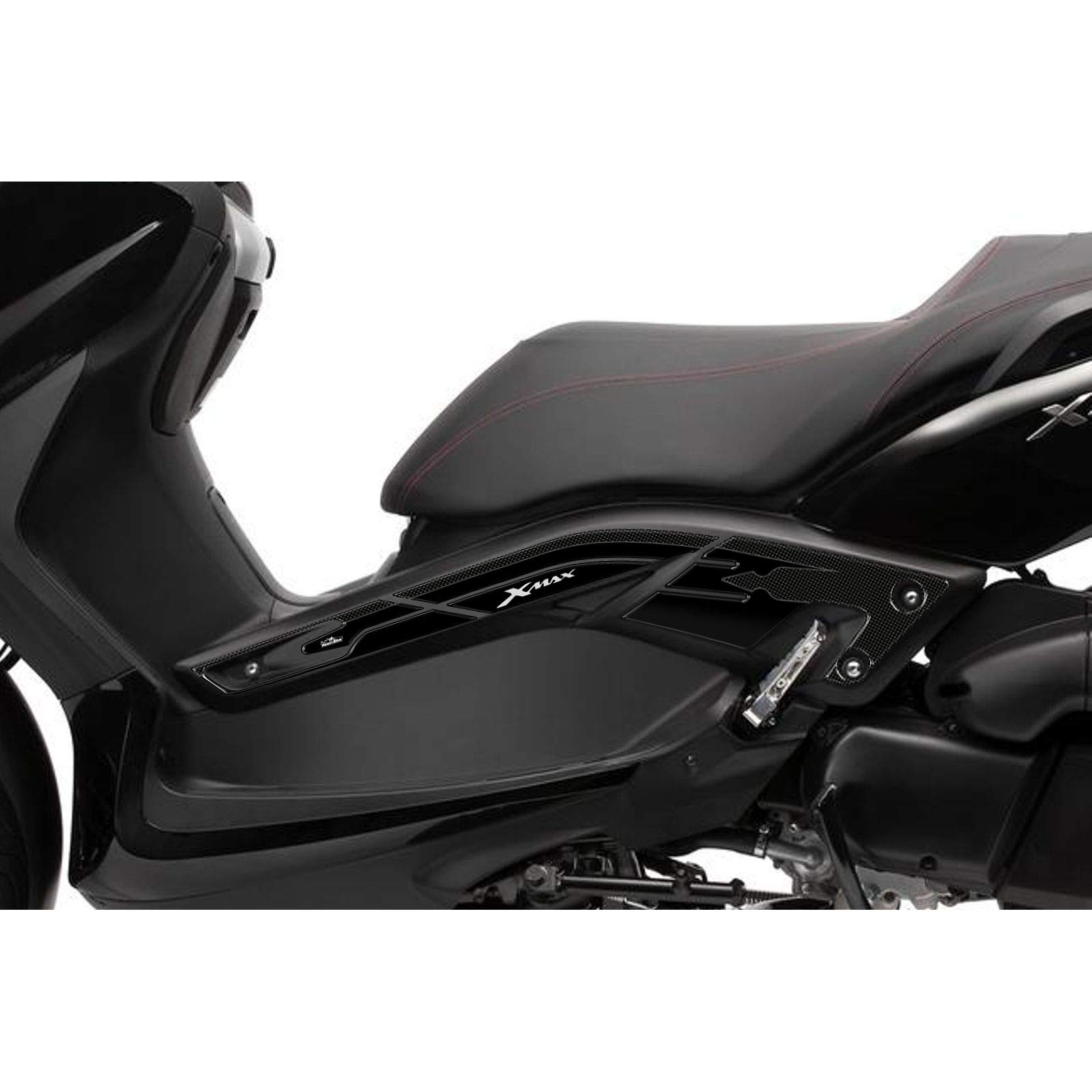 Autocollant 3D Porte De Réservoir Pour Yamaha Xmax 2010-2013 - Résine Protection Anti-rayures - Fabriqué En Italie - Custom Moto