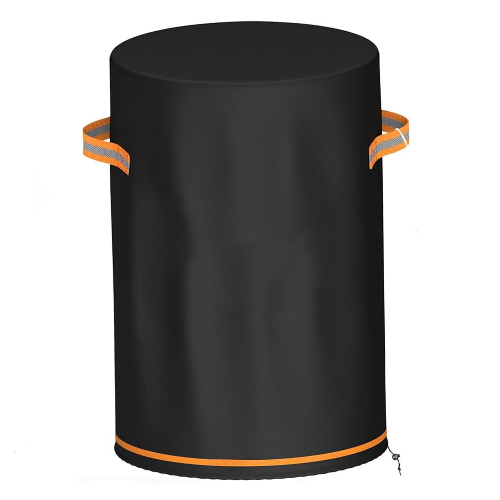 Housse de foyer ronde Oxford 600D bâche de protection imperméable patio