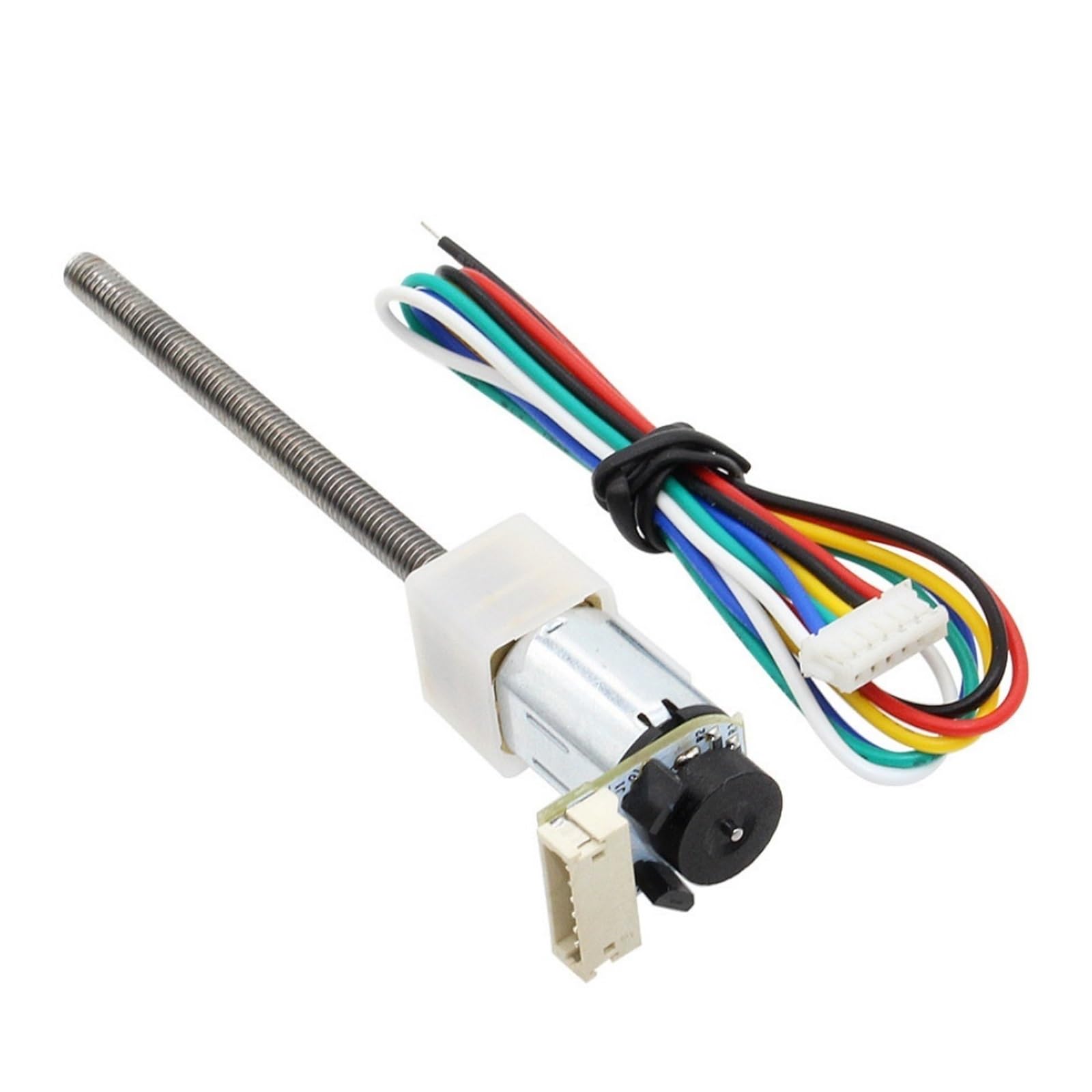 Réducteur de moteur de réducteur d'encodeur de Hall en métal Micro d'arbre fileté de 55mm 7PPR