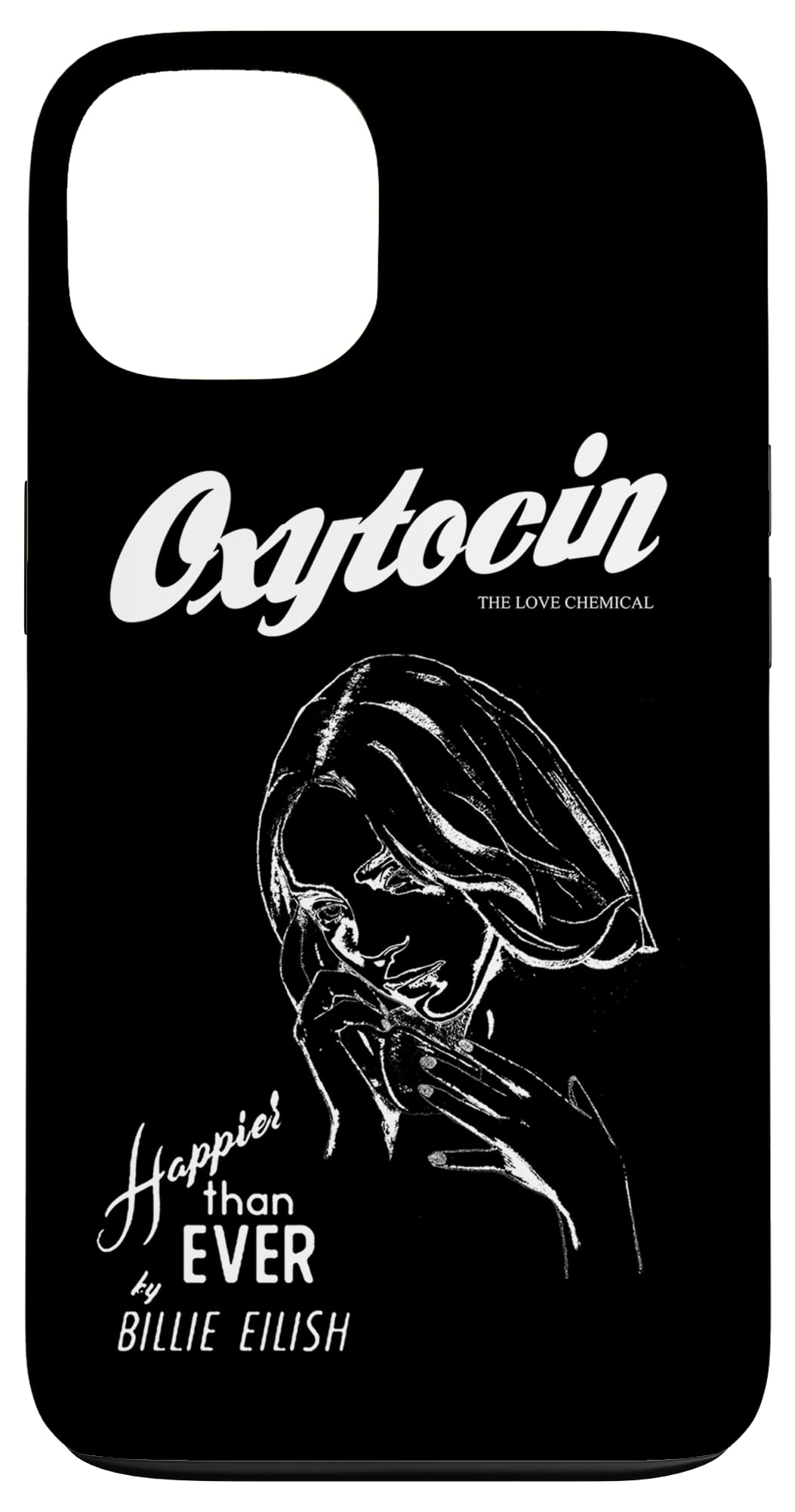 iPhone 13 Official Billie Eilish Oxytocin HTE Black Case