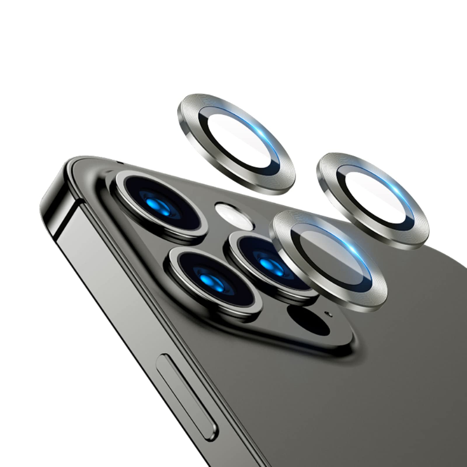 Amazon.co.jp: Madoats [6枚・2つセット] iPhone 13 Pro対応 カメラ 