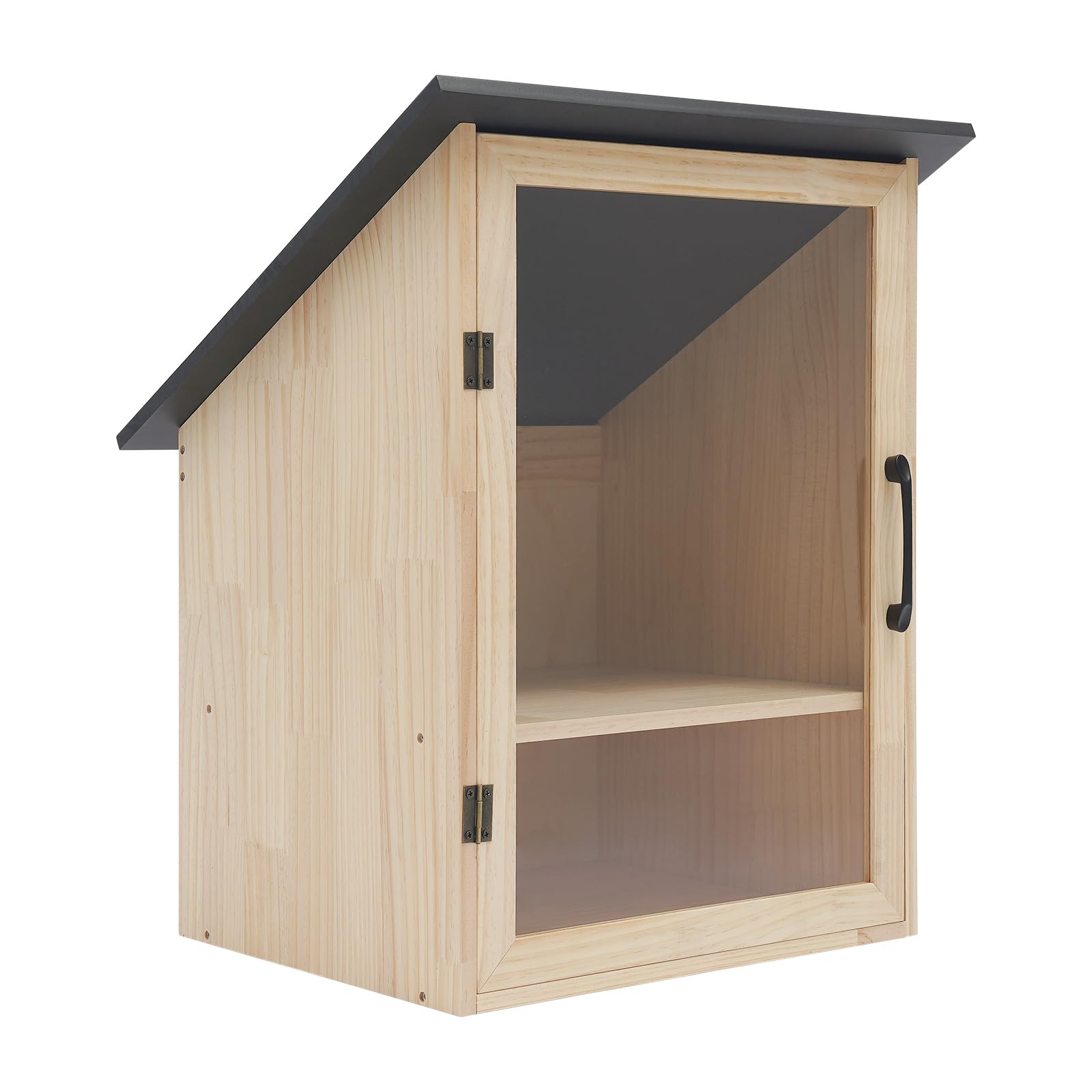 2 Ebenen Holzfarbe Bücherregal Bücherbox Regal Bücherregal Regale Möbel Kallax Regal Aufbewahrungsbox Mit Deckel Aufbewahrungsbox Schrank Aufbewahrungsboxen für Wohnzimmer und Garten