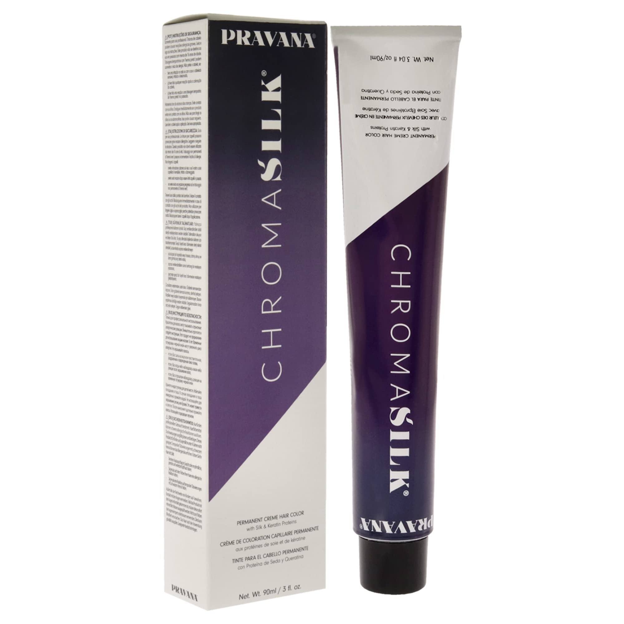Carta De Color De Cabello Pravana Chromasilk Creme