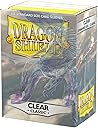 Dragon Shield | Standard Size Card Classic Sleeves | 100 CT - Smooth & Tough Premium TCG Sleeves - Compatible with Pokemon, Flesh & Blood, One Piece & Magic the Gathering | Clear