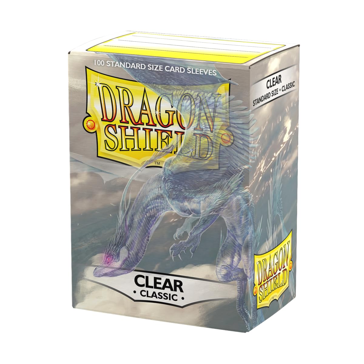 Dragon Shield Standard Size Card Classic Sleeves 100 CT - Smooth Tough Premium TCG Sleeves - Compatible with