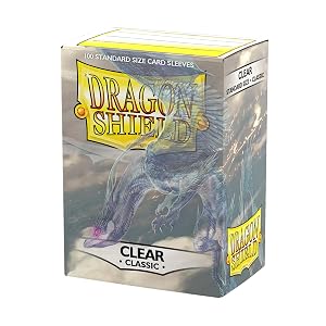 Dragon Shield Standard Size Card Classic Sleeves 100 CT - Smooth Tough Premium TCG Sleeves - Compatible with