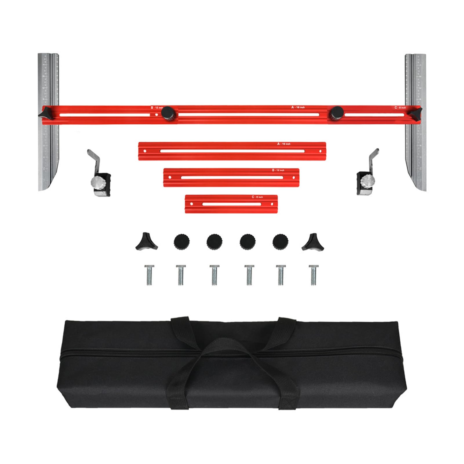 Amslsiu Aluminum Alloy Stair Measuring Tool With Locking Ensuring Accuracy In Stair Tread And Decorative Projects Aluminum Alloy Staircase Measuring Ruler