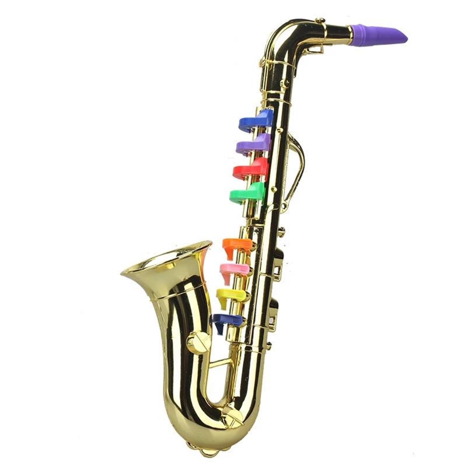 Miniaturowe ozdoby do instrumentów muzycznych Klasyczny Instrument Muzyczny Replika Trąbki Klarnetu I Saksofonu Ozdobne Ozdoby(3/4)