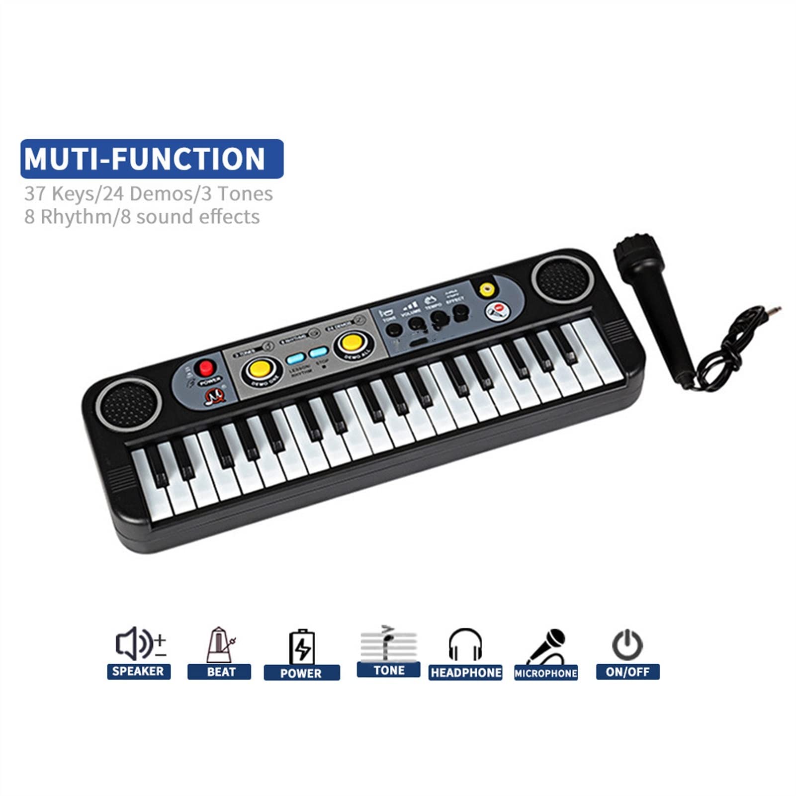 Tastiera Musicale 37 Key Music Music Pianoforte Elettronico Tastiera Musicale Sintetizzatore Strumento Musicale Pianos Keybaord