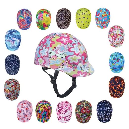 Ovation Zocks Helmet Cover Purple Fire