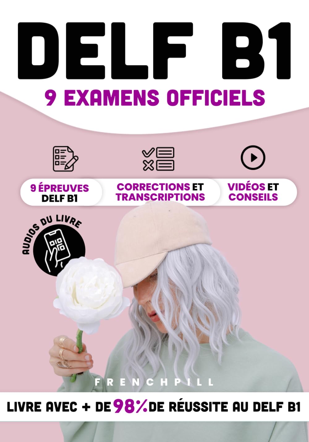 DELF B1 - 9 examens officiels: 9 épreuves DELF B1, corrections et transcriptions, vidéos conseils (French Edition)      Paperback – February 17, 2026