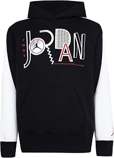 Boy's AJ12 OG Blocked Pullover Hoodie (Big Kids)