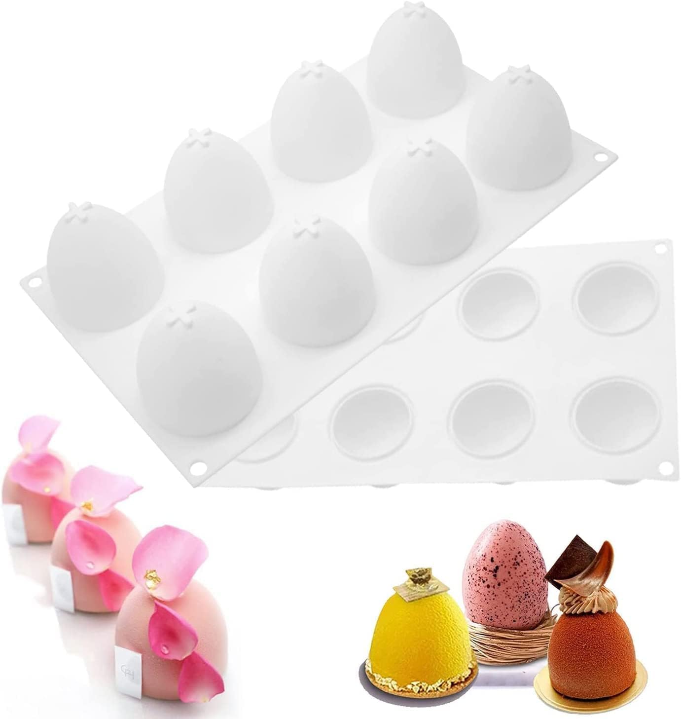 3D Eierform Ostereierform,3D Kerze Silikonform,Kerzenform Osterdeko,Silikonform Ostern,Silikonform Kerzen Handgefertigte,Silikon Kerzenformen Gießen,Ei Silikon Backform Ostereiform,Zementformen