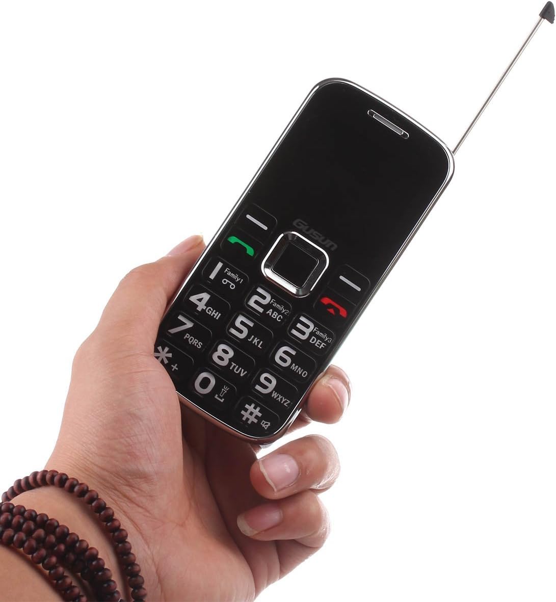 Gusun F10 2.0" 32+24mb Bar Phone with Flashlight Fm Dual SIM Card Slots for Senior Citizen