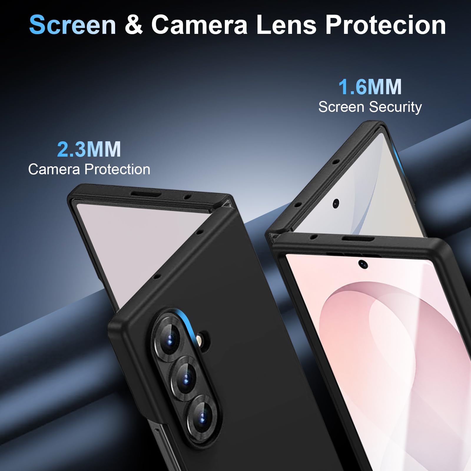Croazhi Custodia per Samsung Galaxy Z Fold 8 Ultra, custodia magnetica pieghevole con pellicola protettiva frontale integrata, compatibile con Mag-Safe, cover rigida sottile, protezione a 360°