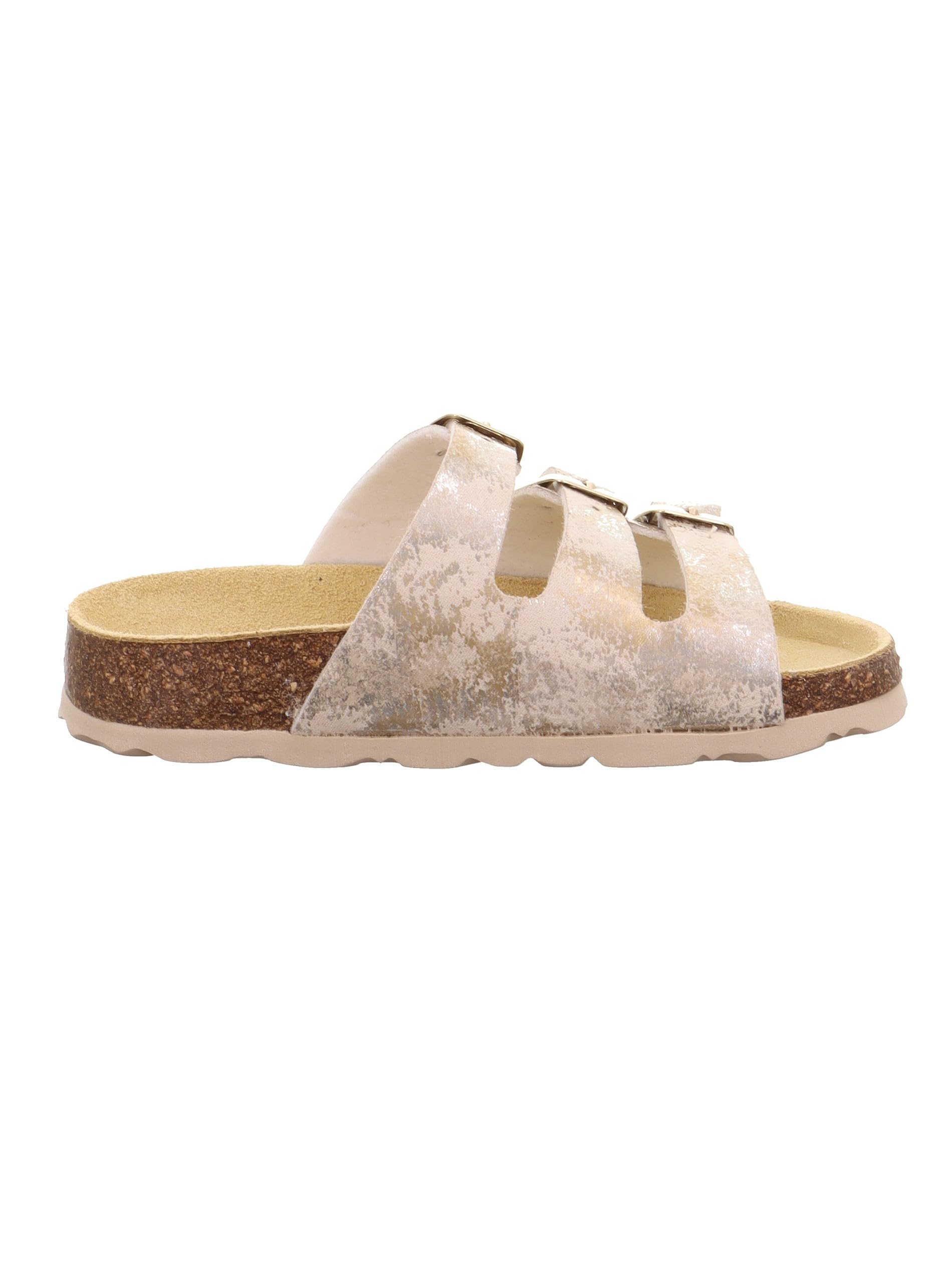 Superfit Fussbettpantoffel Mule, Or, 27 EU