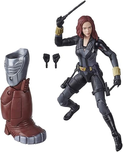 Miniatura 2 de Marvel Hasbro Black Widow Legends Series - Figura de acción coleccionable de 6 pulgadas, diseño premium, 6 accesorios, a partir de 4 años