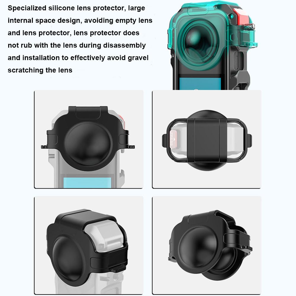 Per Insta360 X3 PULUZ Custodia protettiva in silicone con