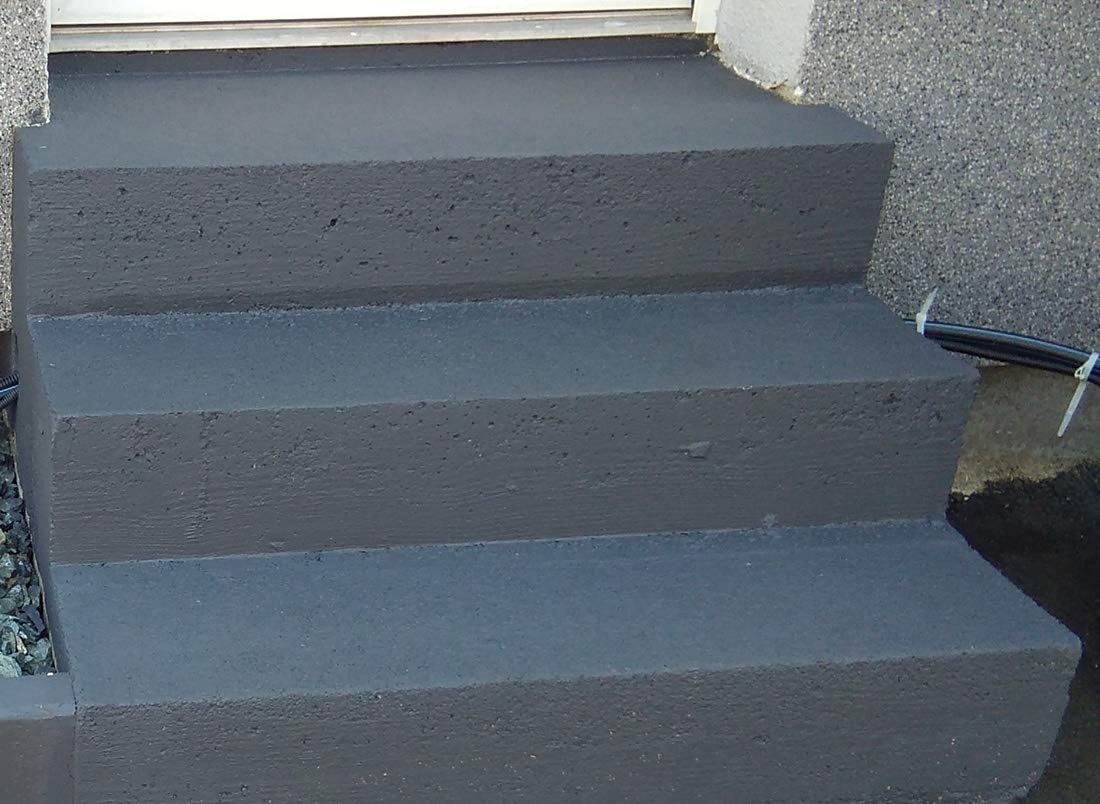 Anthrazit - Beton Farbe - Acryl Silikon 5 Liter für innen und außen