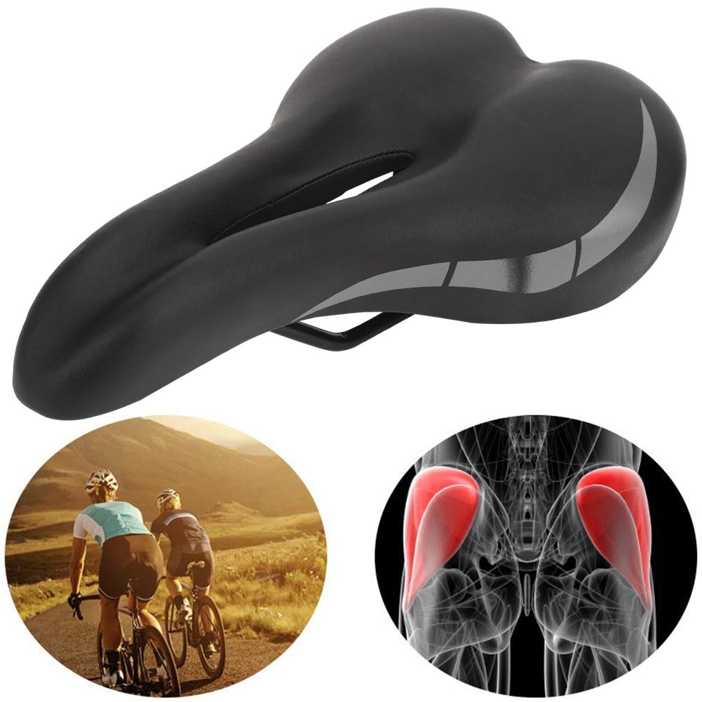 Selle Velo Route De Selle À Vélo En Fibre De Carbone Complète 3K Vtt Bike En Carbone Seat Siège