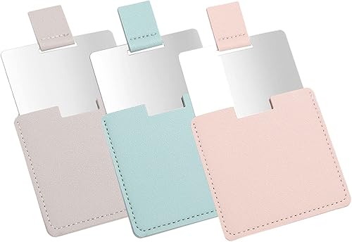 Espejo compacto pequeño para bolso, mini espejo de viaje, maquillaje de mano, espejo plegable portátil, espejo de viaje cosmético de bolsillo,