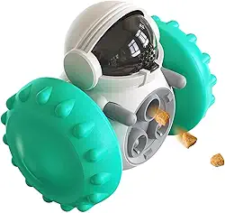 Brinquedo de cachorro com vazamento de comida, brinquedos para cães de estimação, brinquedos interativos para cães - brinquedo interativo para cães e gatos, dispensador de alimentos, alimentador lento bola de petisco brinquedos Guanglu