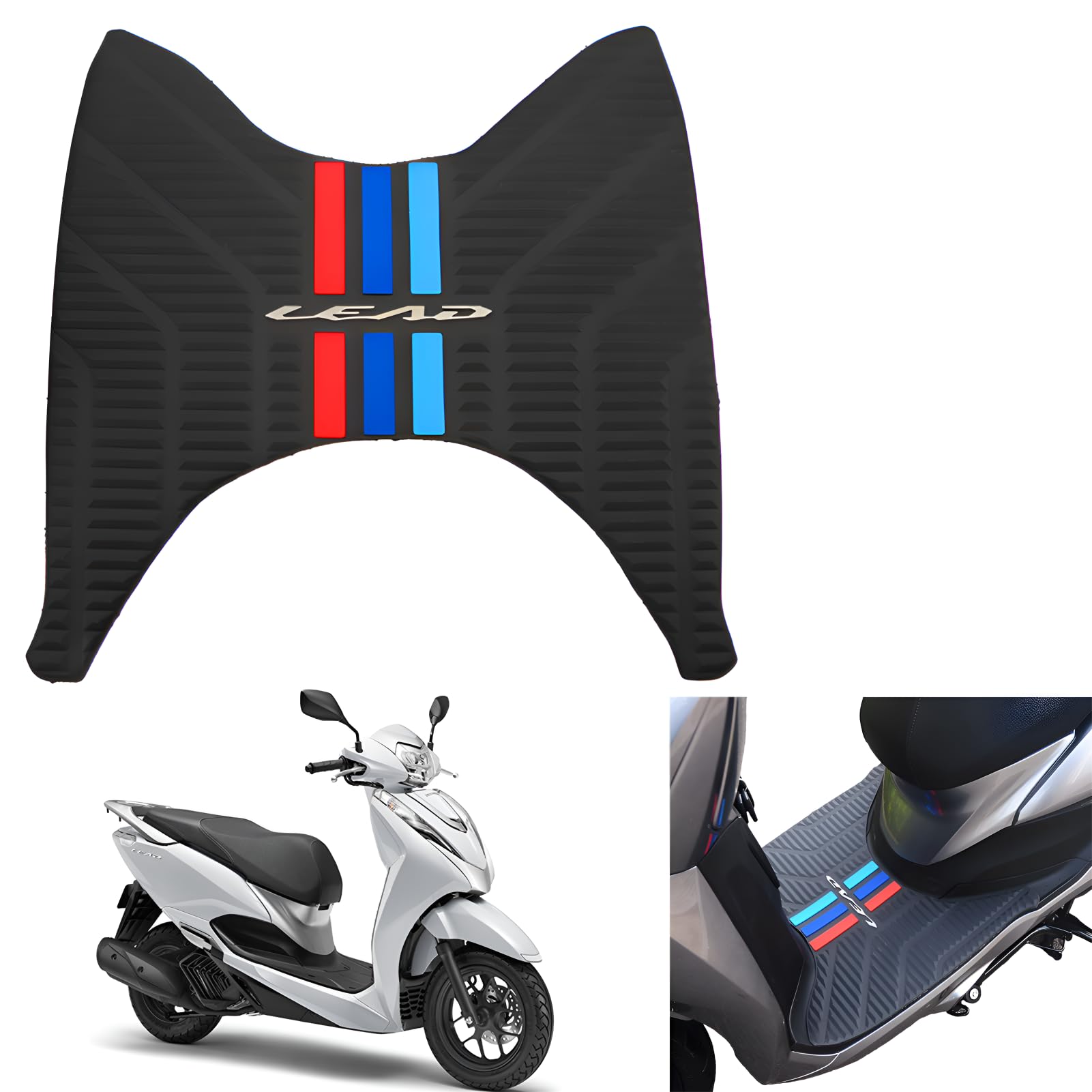 Amazon | LEAD125(リード125) フロアマット スクーター ゴムフロア