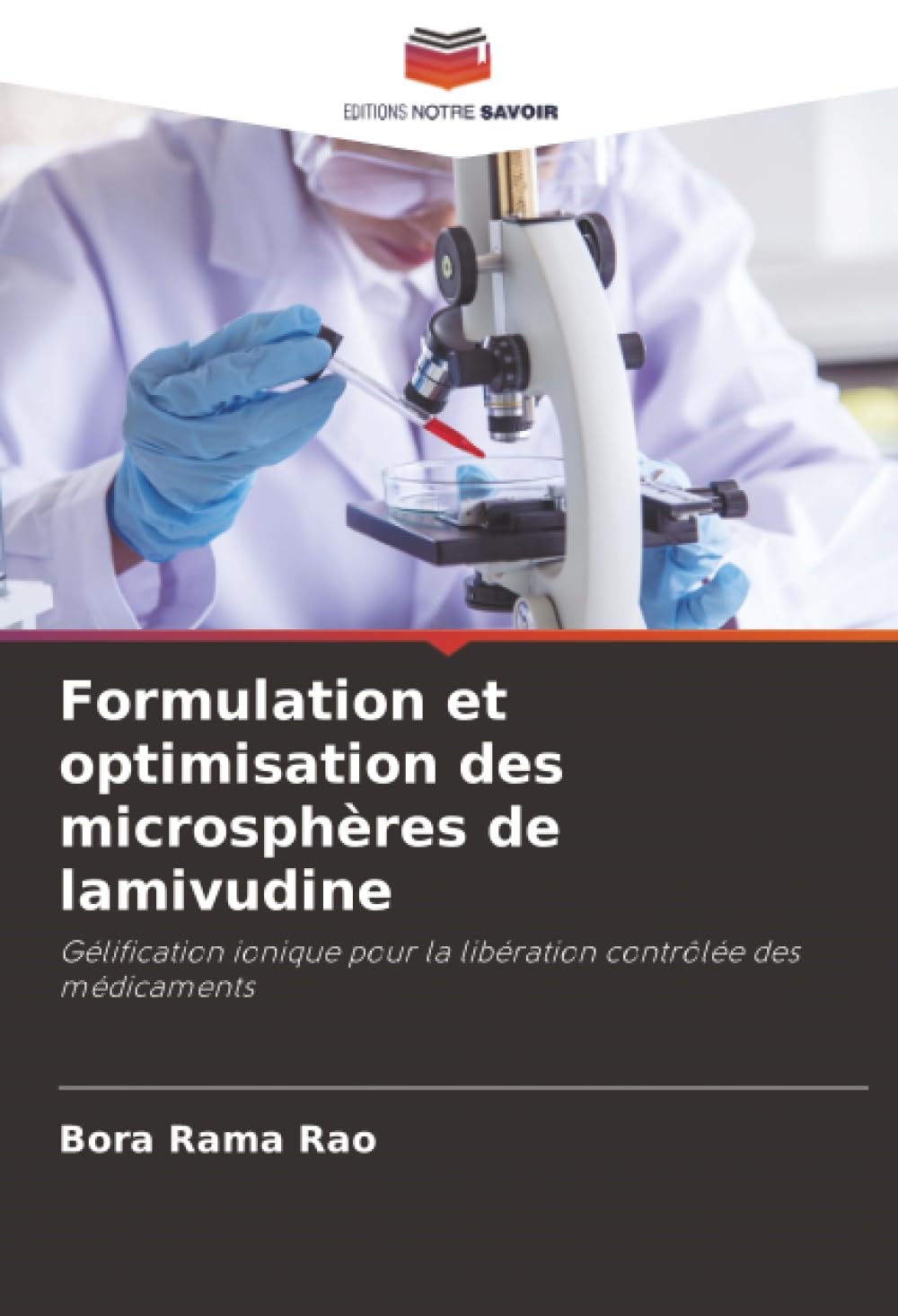 Formulation et optimisation des microsphères de lamivudine: Gélification ionique pour la libération contrôlée des médicaments