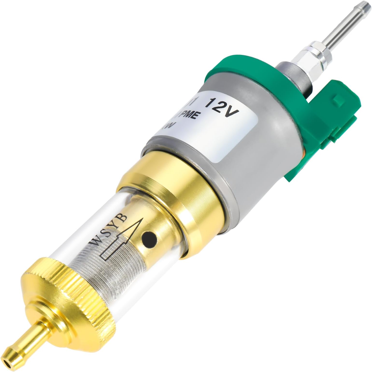 WAYSKA Diesel Heater Fuel Pump with Double Filter, Washable