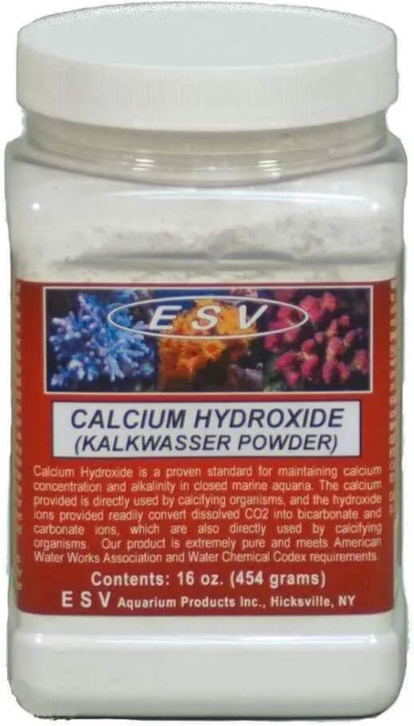 E.S.V. Calcium Hydroxide 4 lb 16oz