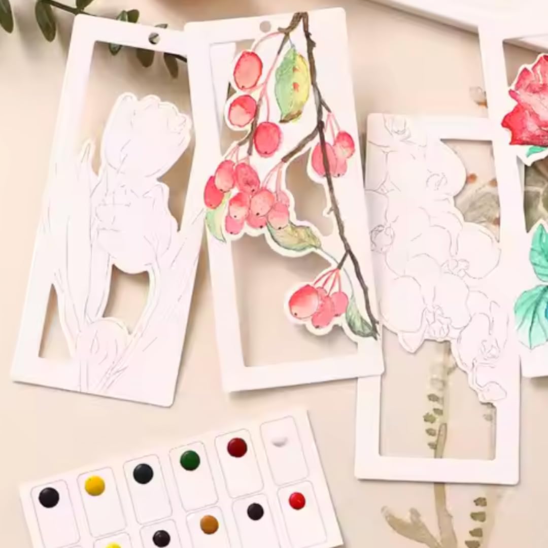 Watercolor Painting Book - Pocket Art Kit for Beginners -7 Watercolor Painting Book - Pocket Art Kit for Beginners -7