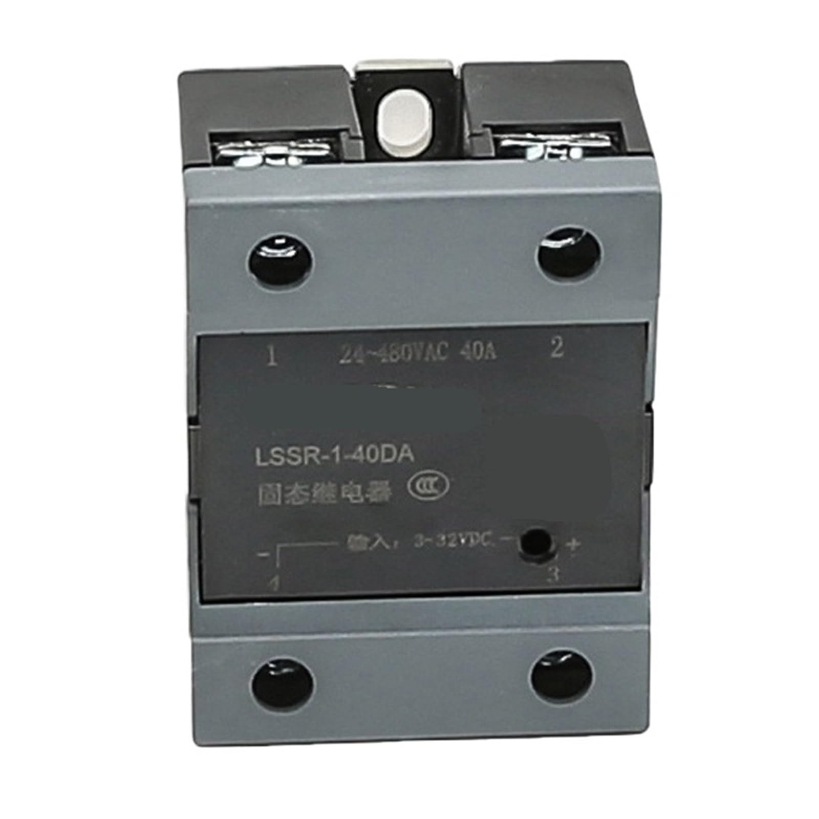SWEWDSQG SSR-120DA Solid State Relay Single Phase 220V Output 3-32VDC Input 24-480VAC DC Control AC 120A Relay