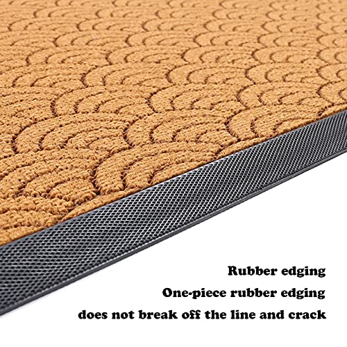 Tapis d'entrée seuil de haute densité en caoutchouc durable - 7