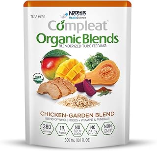 Compleat Organic Blends Chicken-Garden, 10.1 fl oz Pouch, 24 Count