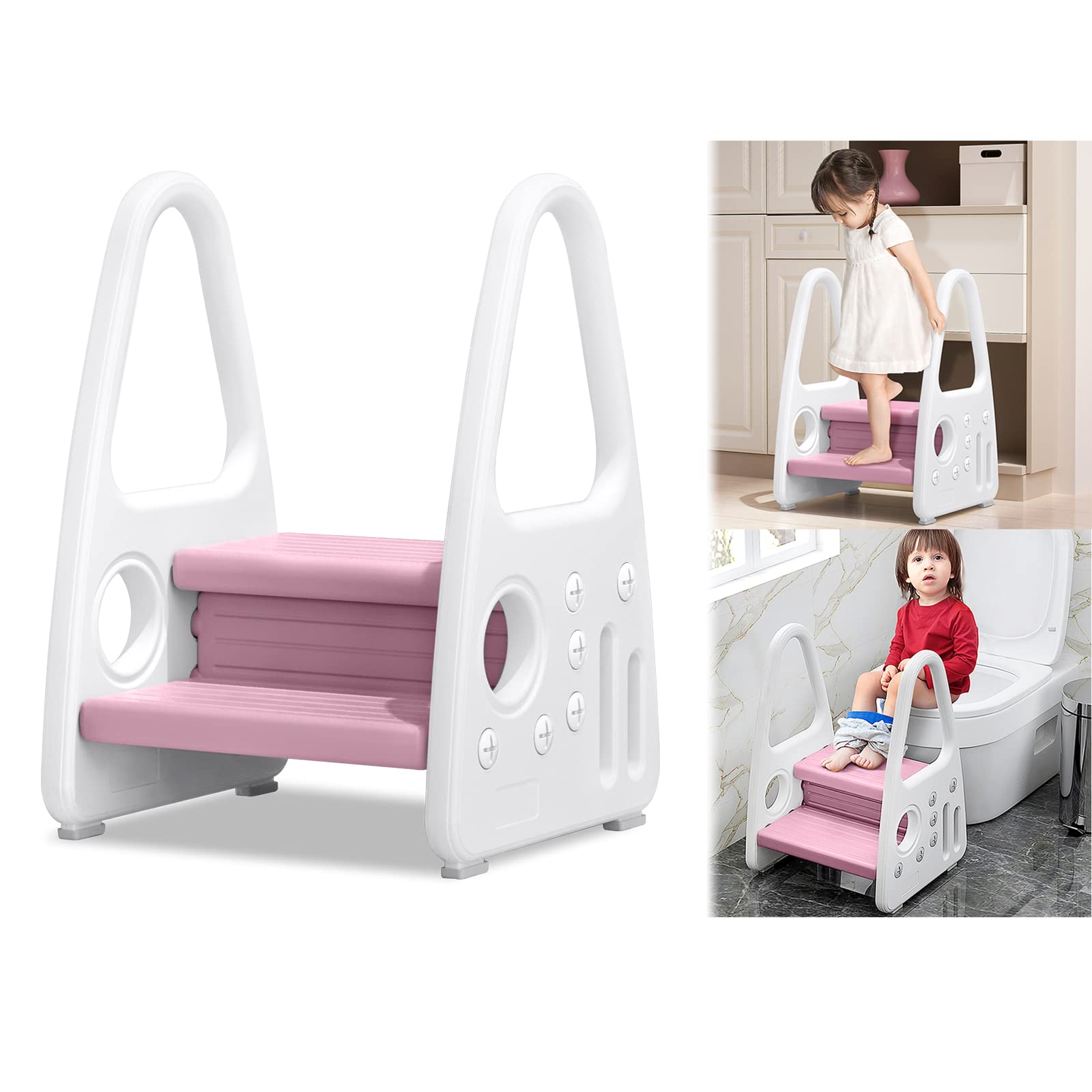 Marchepied enfant 2 à 5 ans LARS360 stable pour se laver les mains